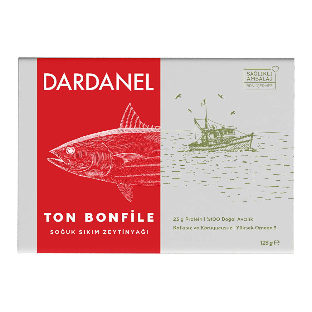 Dardanel Ton Balığı Bonfile Zeytinyağlı 125 Gr Konserve Fiyatı