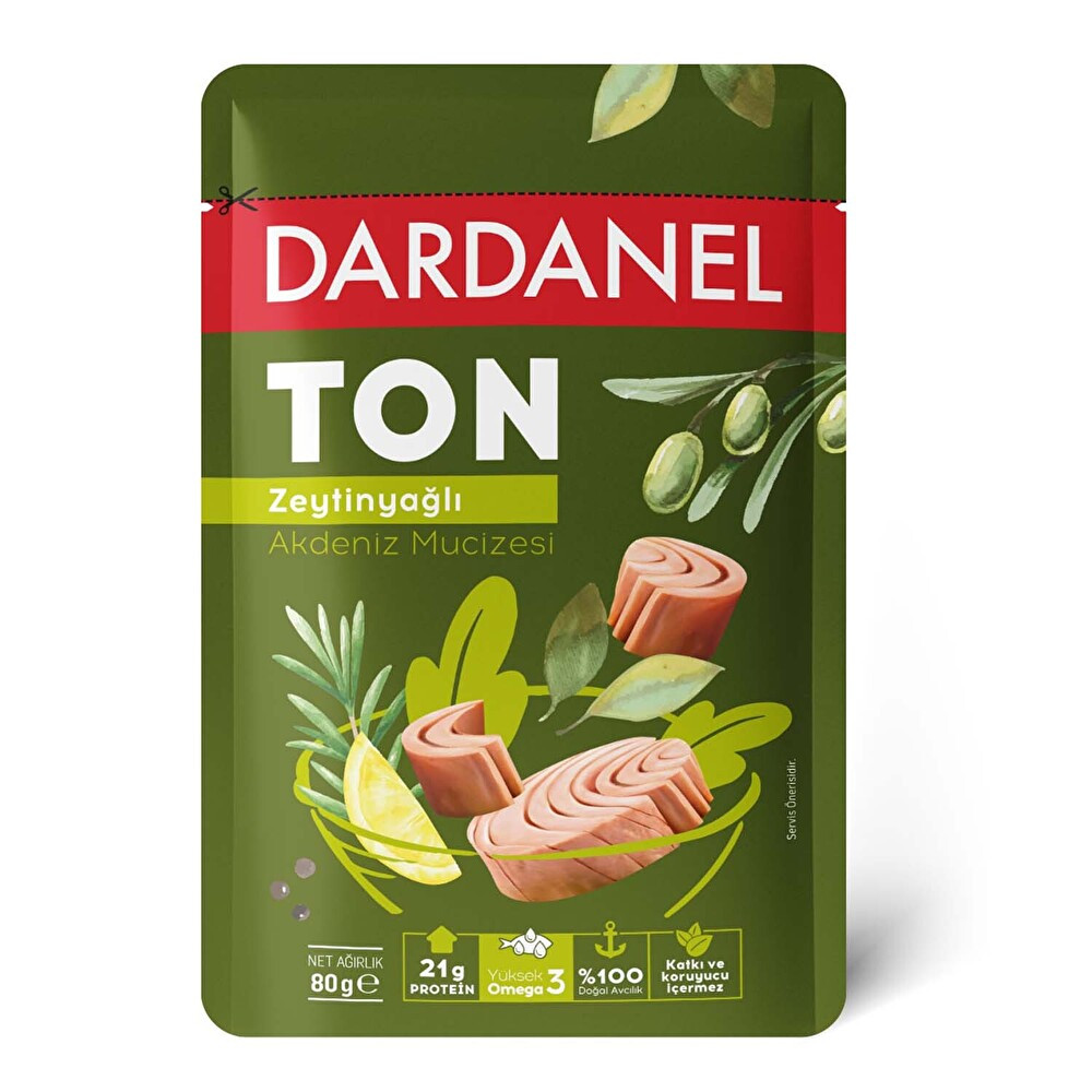 Dardanel Zeytinyağlı Ton Balığı Poşet 80 g Konserve Fiyatı