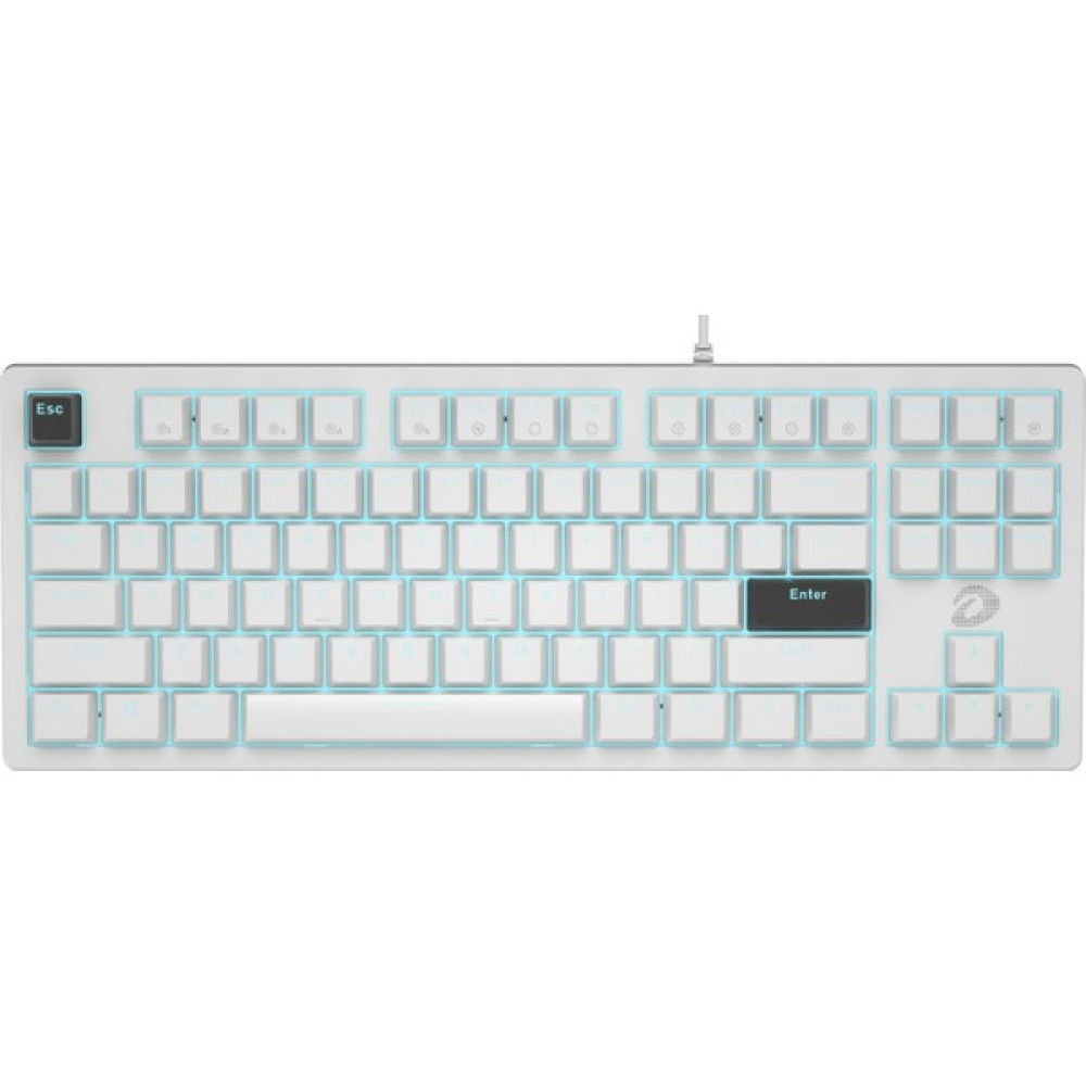 Dareu EK87 V2- Kablolu Mekanik Oyuncu Klavyesi - Red Switch - Beyaz Oyuncu Klavyesi Fiyatı