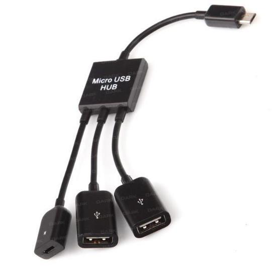 Dark 2x OTG Micro USB Çoklayıcı Hub