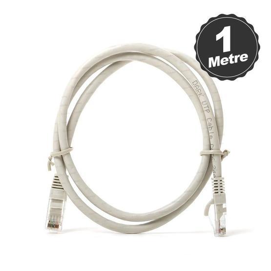 Dark AWG24-7 Cat6 1m Gri Network Kablosu Ağ / Network Kablosu Fiyatı