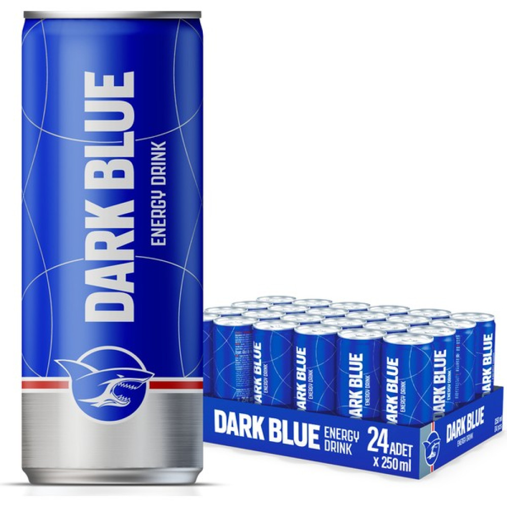 Dark Blue Enerji İçeceği, 250 ml (24'lü Paket, 24 adet x 250 ml) Diğer Fiyatı