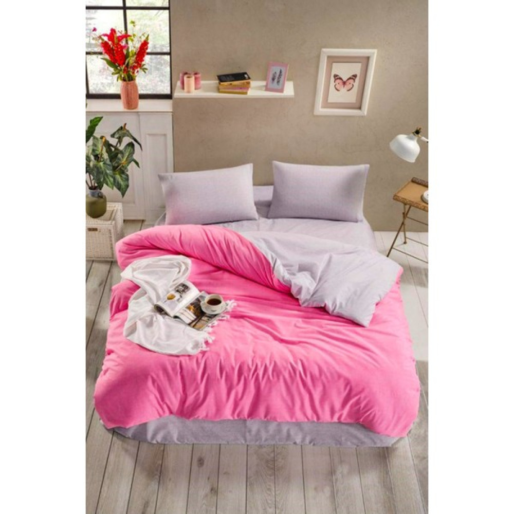 Dark Blue Tek Kişilik Nevresim Takımı 12668 - 160 x 220 cm - Pembe Nevresim Takımı Fiyatı