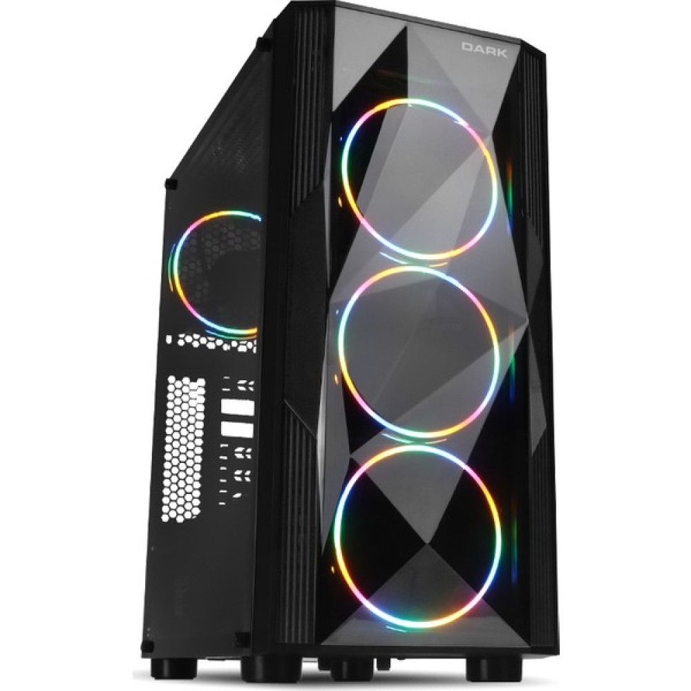 Dark Diamond PRO 600W 4x12cm FRGB Full Akrilik Ön ve Yan Panel USB 3.0 Bilgisayar Kasası (DKCHDIAMONDPRO600) PC Kasaları Fiyatı
