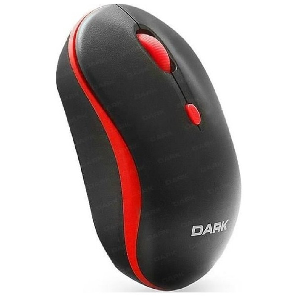 Dark DK-AC-MSW100R Nano Alıcılı Kablosuz 2.4ghz Siyah-Kırmızı Mouse - Renkli Klavye - Mouse Fiyatı