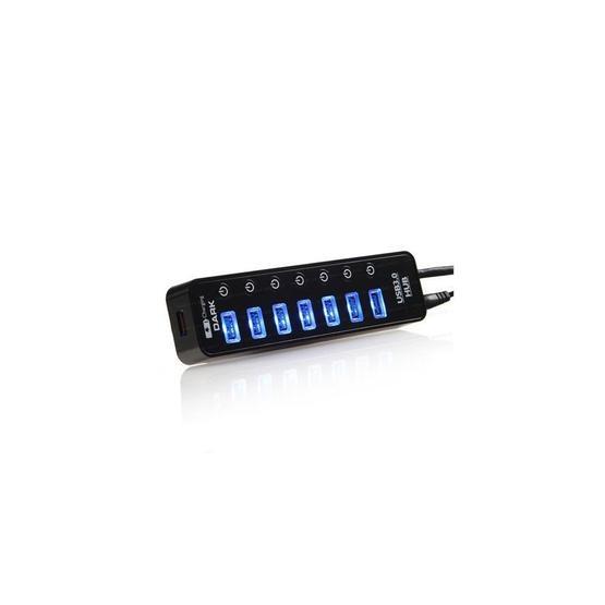 Dark DK-AC-USB371 7 Port USB 3.0 HUB ve 1 Port Yüksek Hızlı Şarj Adaptörlü USB Çoklayıcı Şarj Cihazları & Kitler Fiyatı