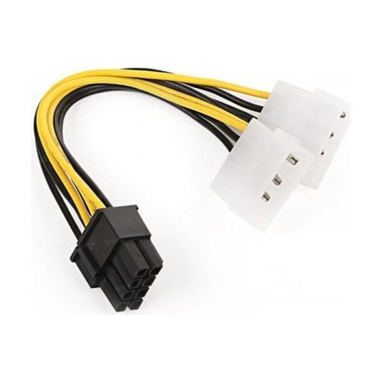 Dark DK-CB-P104 2x 4pin Molex 6+2pin PCI-E Dönüştürücü Kablo