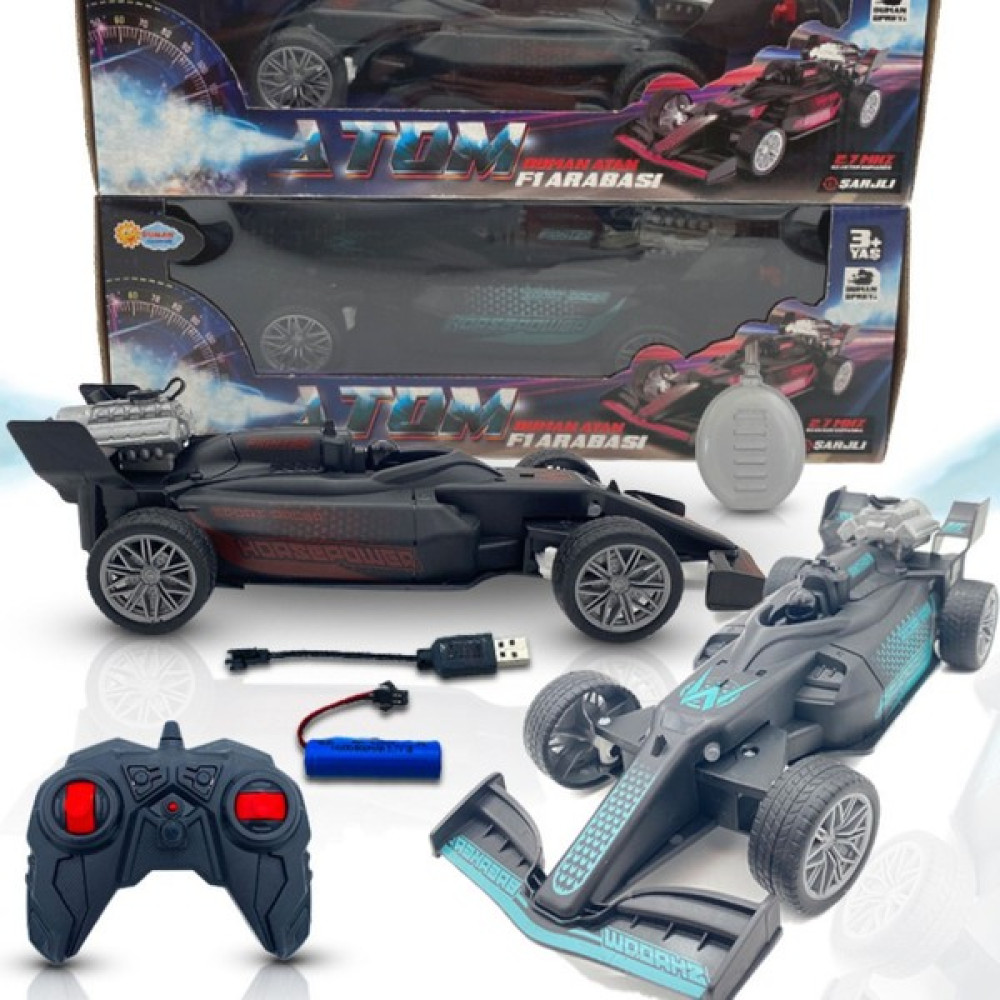 Dark Knight & Red Fury-Turbostorm F1 Araba-Şarjlı-Duman Atan F1 Araba-Full Fonksiyon Diğer Fiyatı