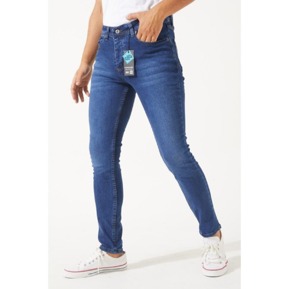 Dark Lavish Erkek Koyu Mavi Jean Italyan Kesim Denım Skinny Likralı Kot pantolon Erkek Jeans / Kot Pantolon Fiyatı