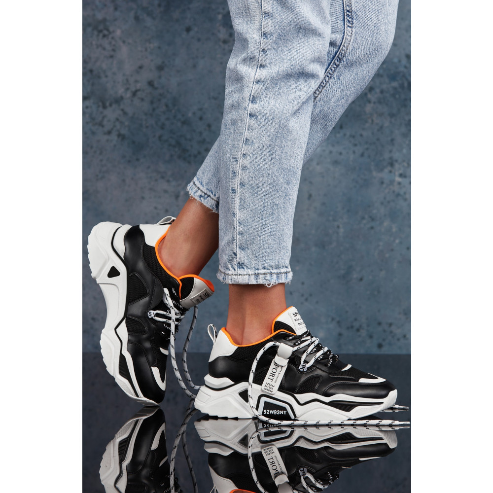 DARK SEER Beyaz Siyah Kadın Sneaker 39 Beden Spor Ayakkabı Fiyatı
