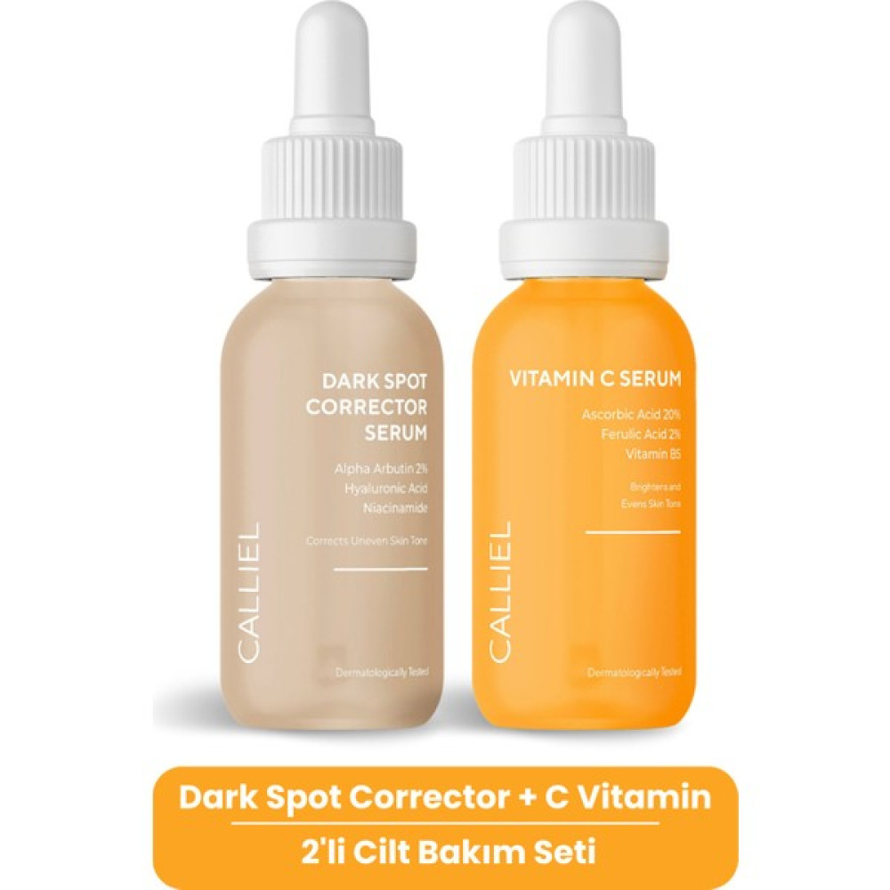 Dark Spot Corrector + C Vitamin 2'li Cilt Bakım Seti Cilt ve Yüz Bakımı Fiyatı