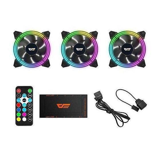 DarkFlash CF11 PRO RGB 3x12 cm 3'lü Kasa Fan Kit