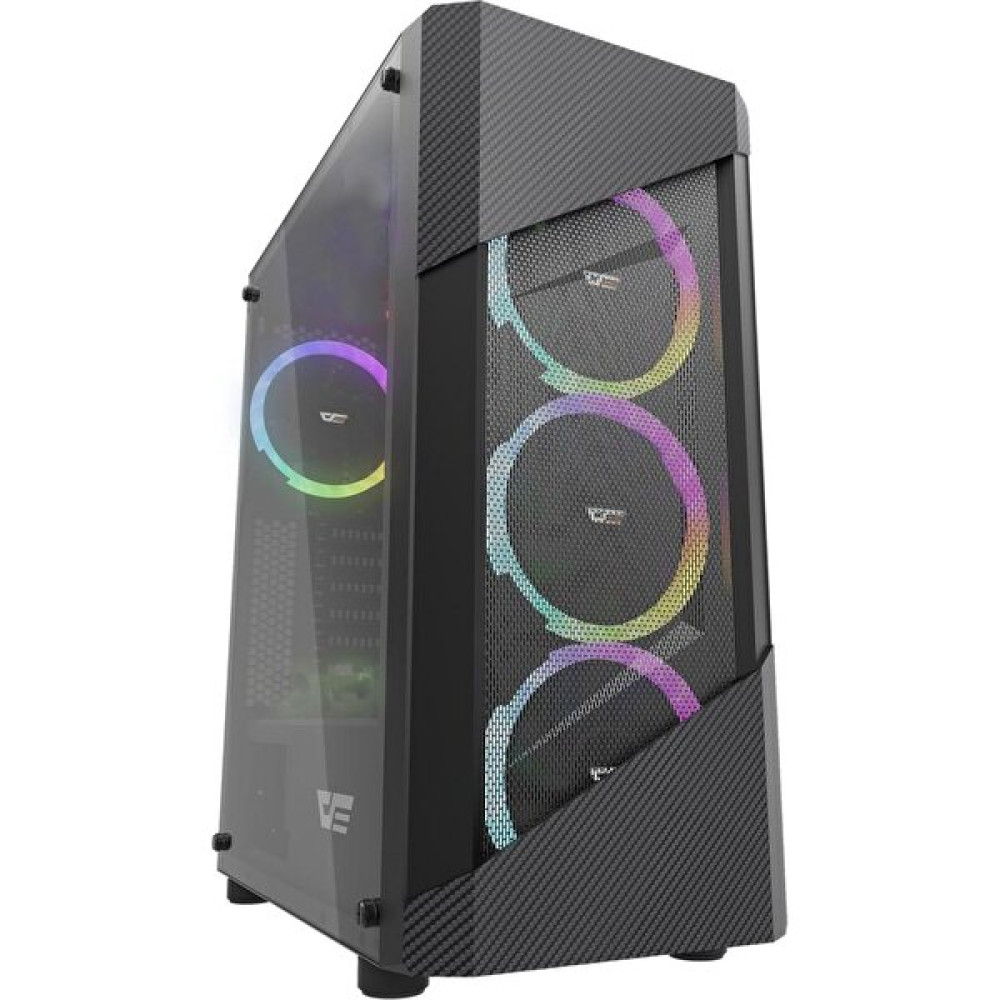 Darkflash Pollux Mesh Mid Tower 80+Br Rgb Atx 650W Psu Siyah Kasa PC Kasaları Fiyatı