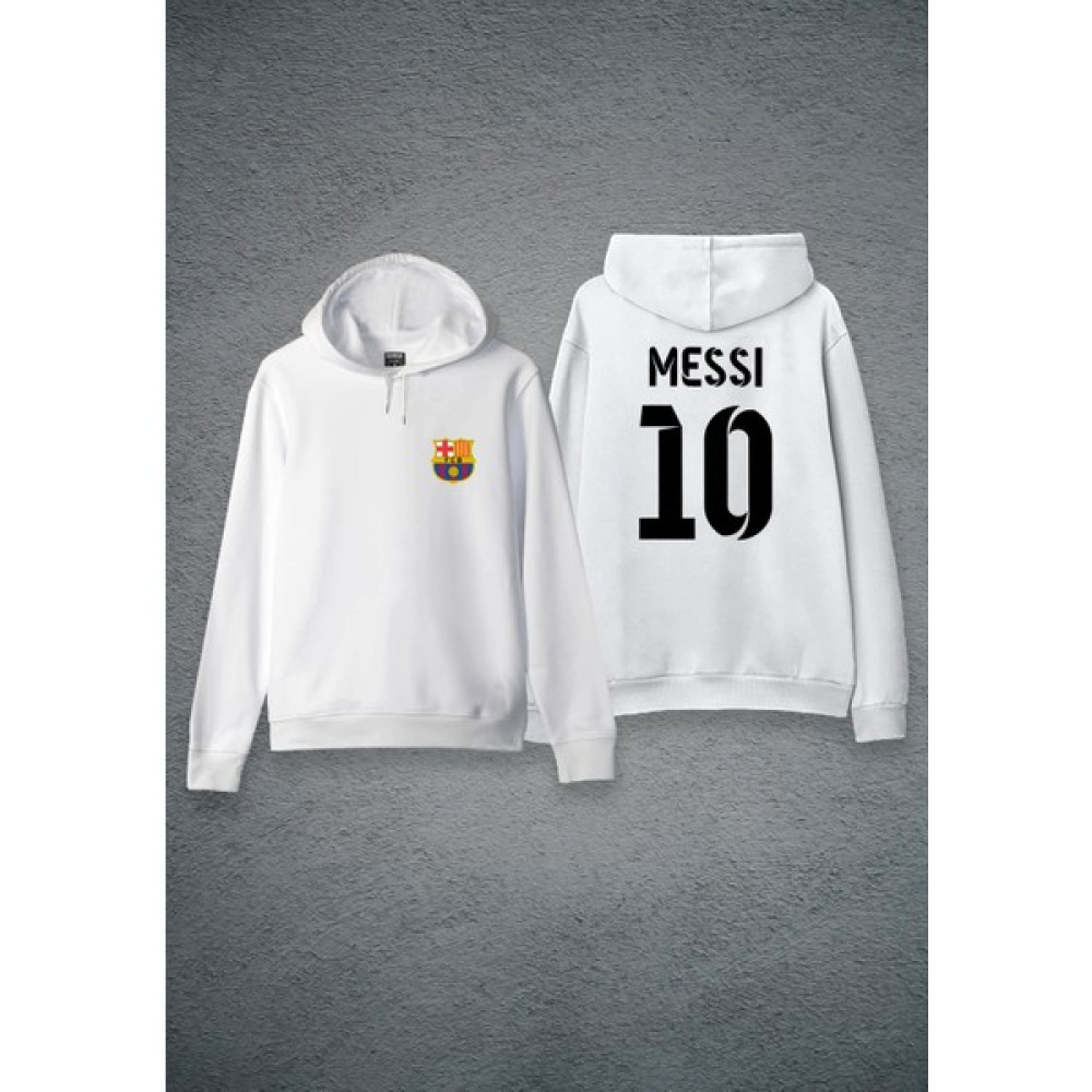 Darkia Lionel Messi Forma Özel Tasarım Baskılı Kapşonlu Unisex Sweatshirt Hoodie Erkek Sweatshirt Fiyatı