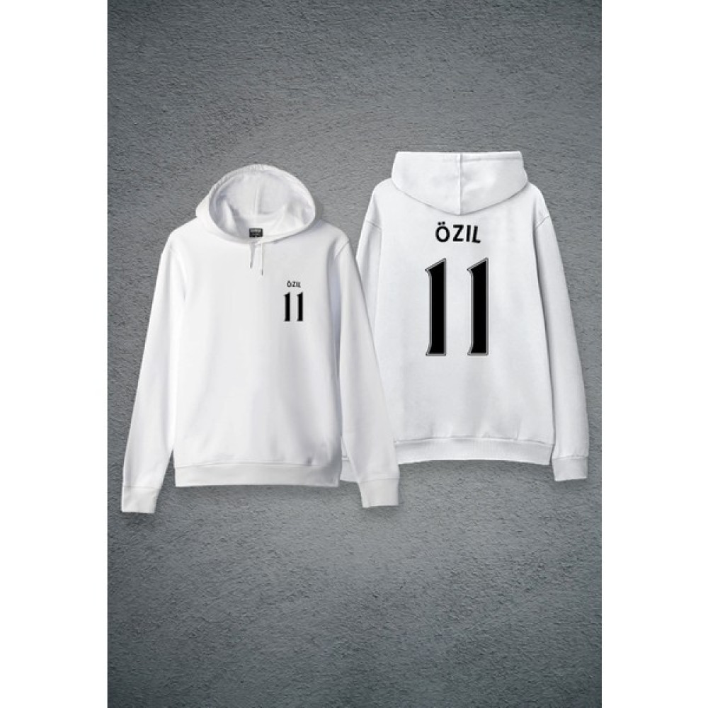 Darkia Mesut Özil Forma Özel Tasarım Baskılı Kapşonlu Unisex Sweatshirt Hoodie Erkek Sweatshirt Fiyatı