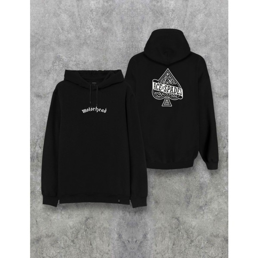 Darkia Motörhead Ace Of Spades Baskılı Kapşonlu Tasarım Hoodie Erkek Sweatshirt Fiyatı