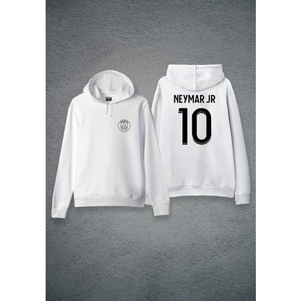 Darkia Neymar 10 Forma Özel Tasarım Baskılı Kapşonlu Unisex Sweatshirt Hoodie Erkek Sweatshirt Fiyatı