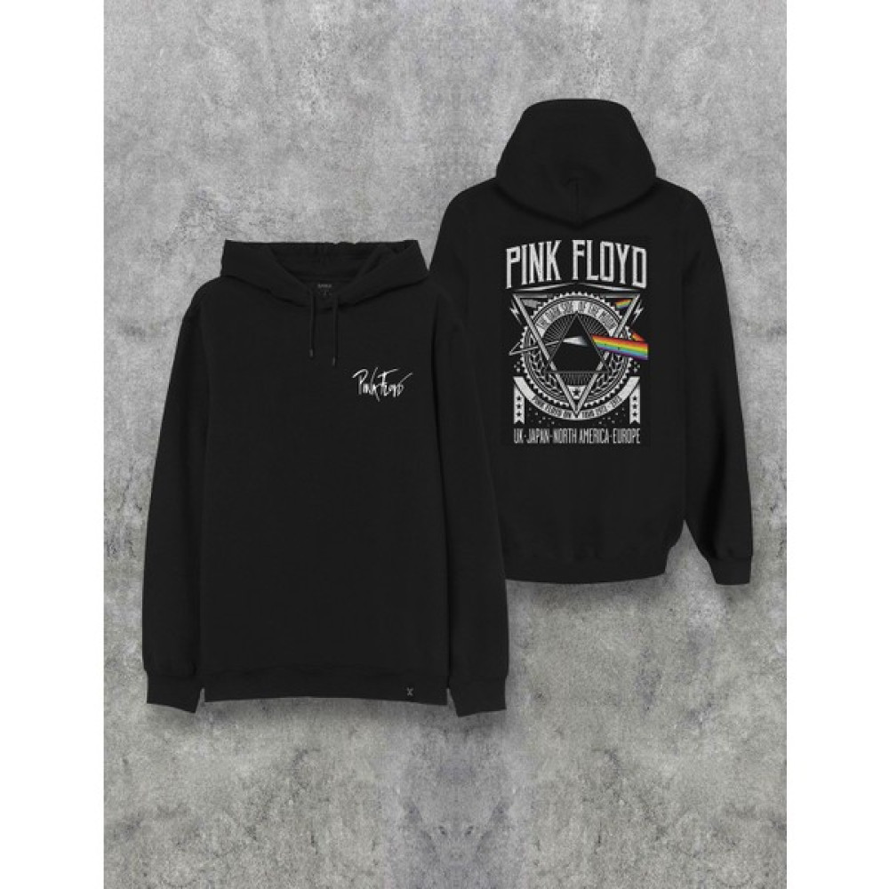 Darkia Pink Floyd Ön Arka Baskılı Kapşonlu Tasarım Hoodie Erkek Sweatshirt Fiyatı