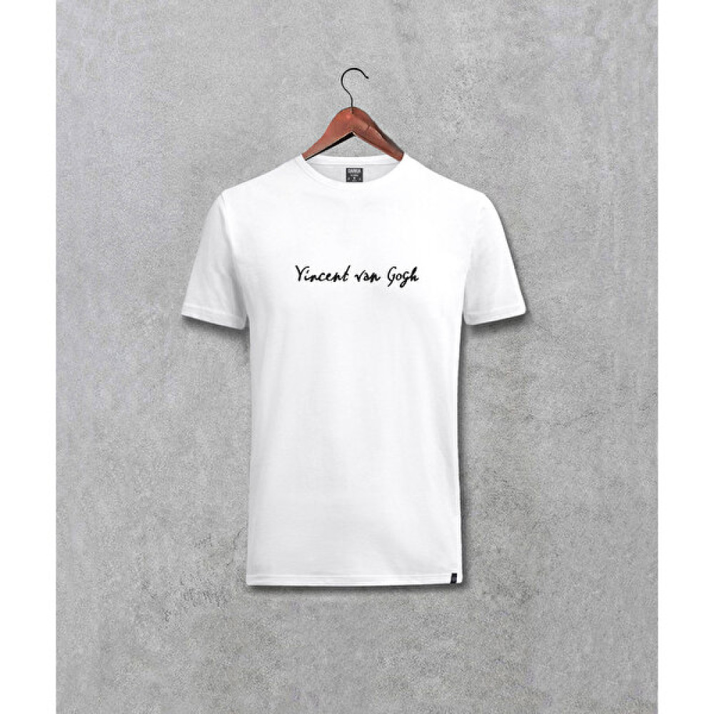 Darkia Vincent Van Gogh Minimal Yazılı Baskılı Tişört Erkek T-shirt Fiyatı