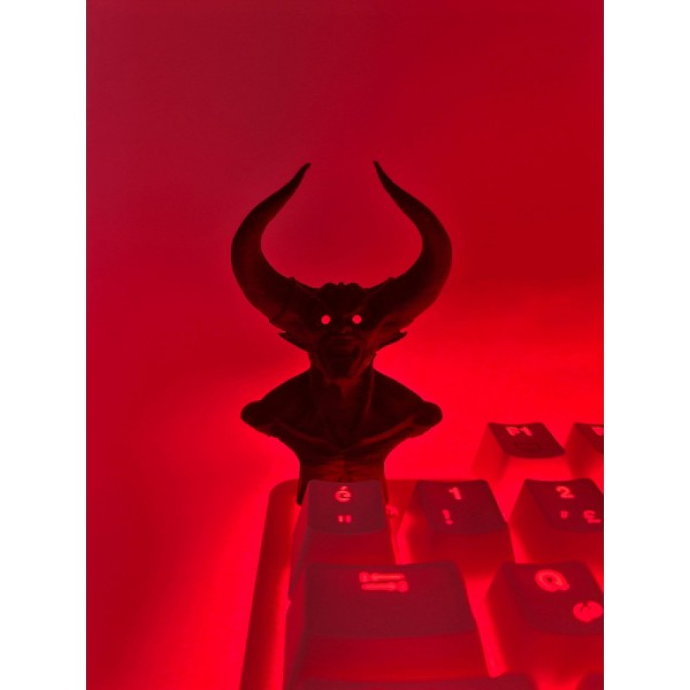 Darkness Keycaps Klavye Tuşu Gamer Aksesuar Figür Oyuncu Bilgisayarı - Siyah Oyuncu Klavyesi Fiyatı