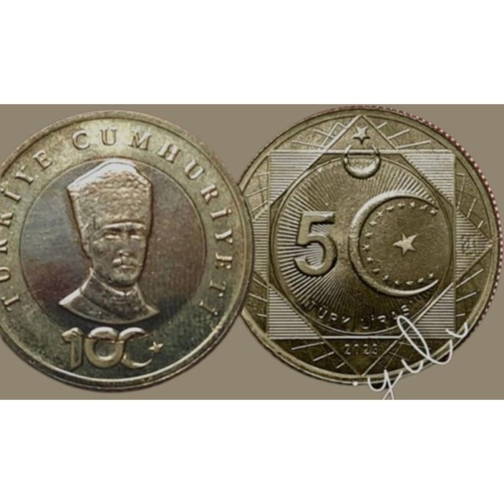 Darphane Türkiye_yüzüncüyılıhatıra PARASI_5TL Para Sayma Makinesi Fiyatı