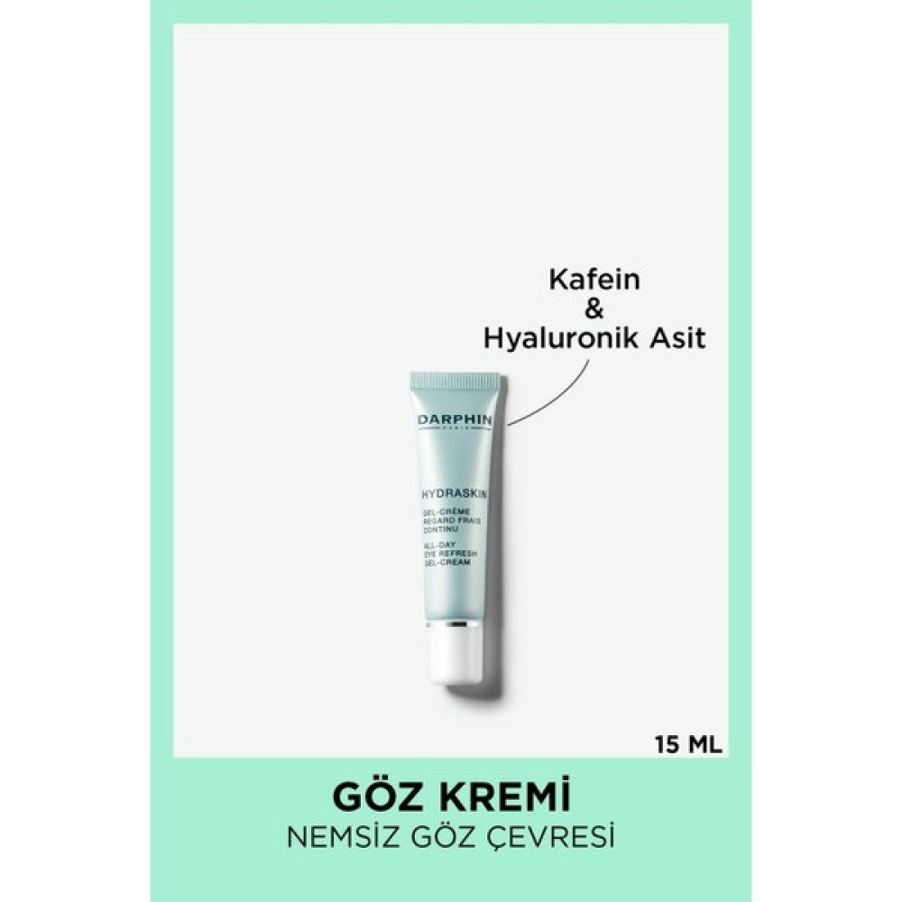 Darphin Nemlendirici Göz Kremi- Hydraskin All Day Eye Fresh Gel Cream 15 ml 882381082208 Göz Kremi Fiyatı