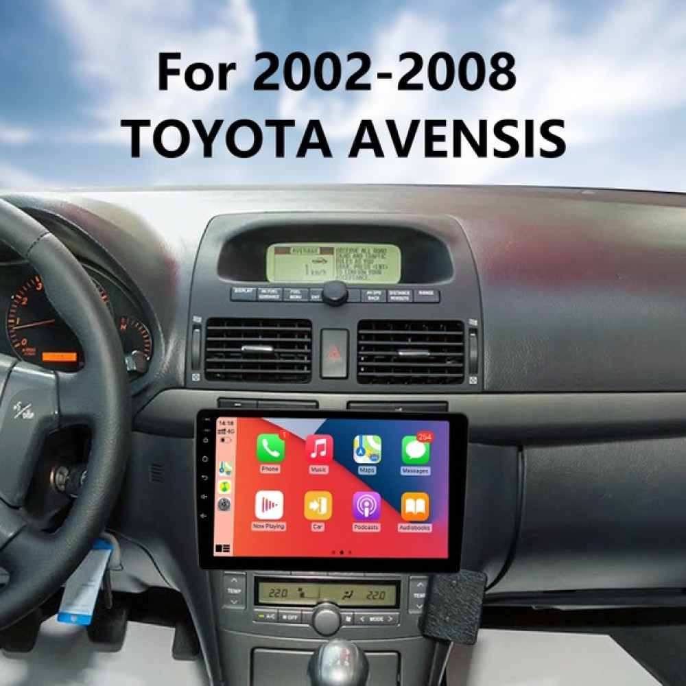 Darwill Toyota Avensıs 2002-2008 Multimedya Navigasyon Usb Kamera Carplayer 4 Ram Oto Görüntü Sistemleri Fiyatı