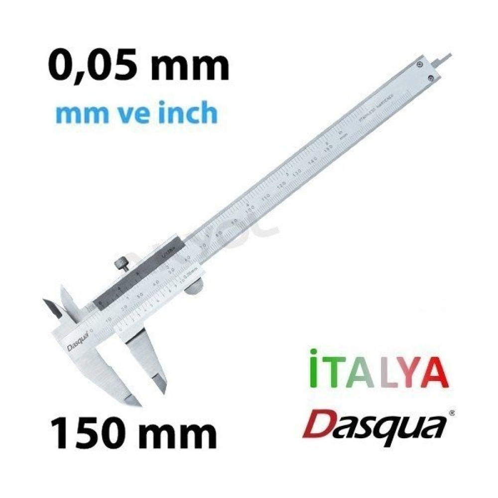 Dasqua 1120-3115 Mekanik Kumpas 0-150 mm - Yok Diğer Test ve Ölçüm Cihazları Fiyatı