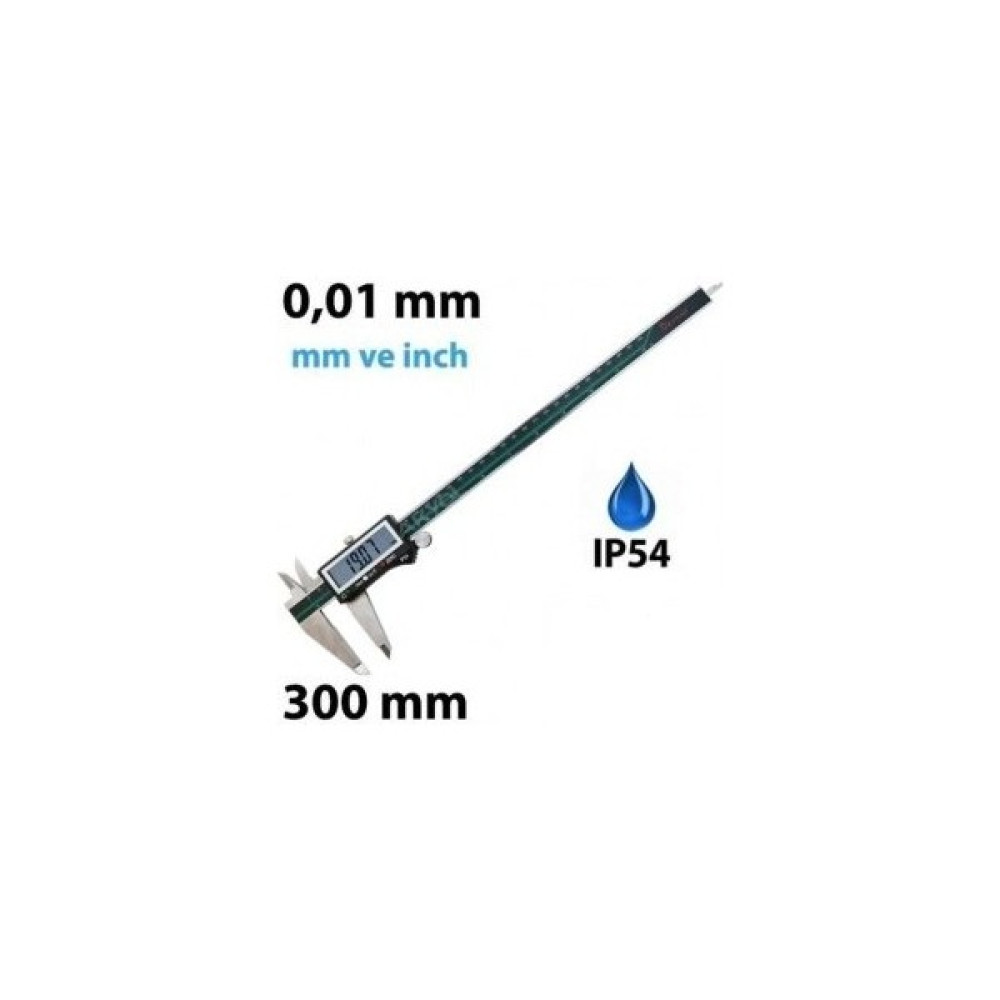 Dasqua 2310-7115 Dijital Kumpas 0-300 mm (IP54 Korumalı) - yok Diğer Test ve Ölçüm Cihazları Fiyatı