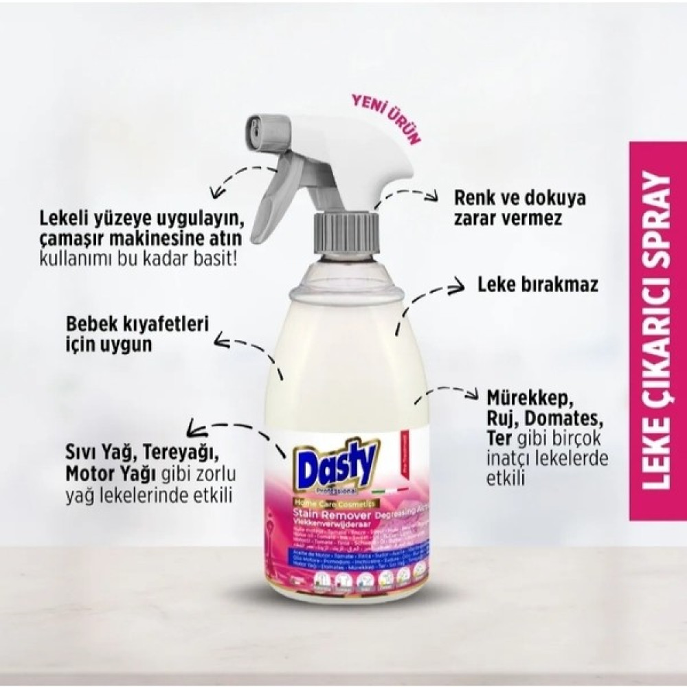Dasty Leke Çıkarıcı 600 ml Temizlik Malzemeleri Fiyatı