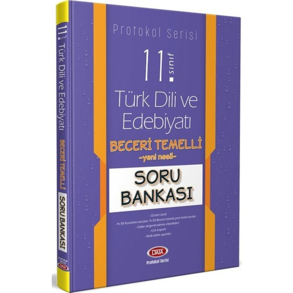 Data 11. Sınıf Türk Dili Ve Edebiyatı Beceri Temelli Soru Bankası Yardımcı Kitaplar Fiyatı
