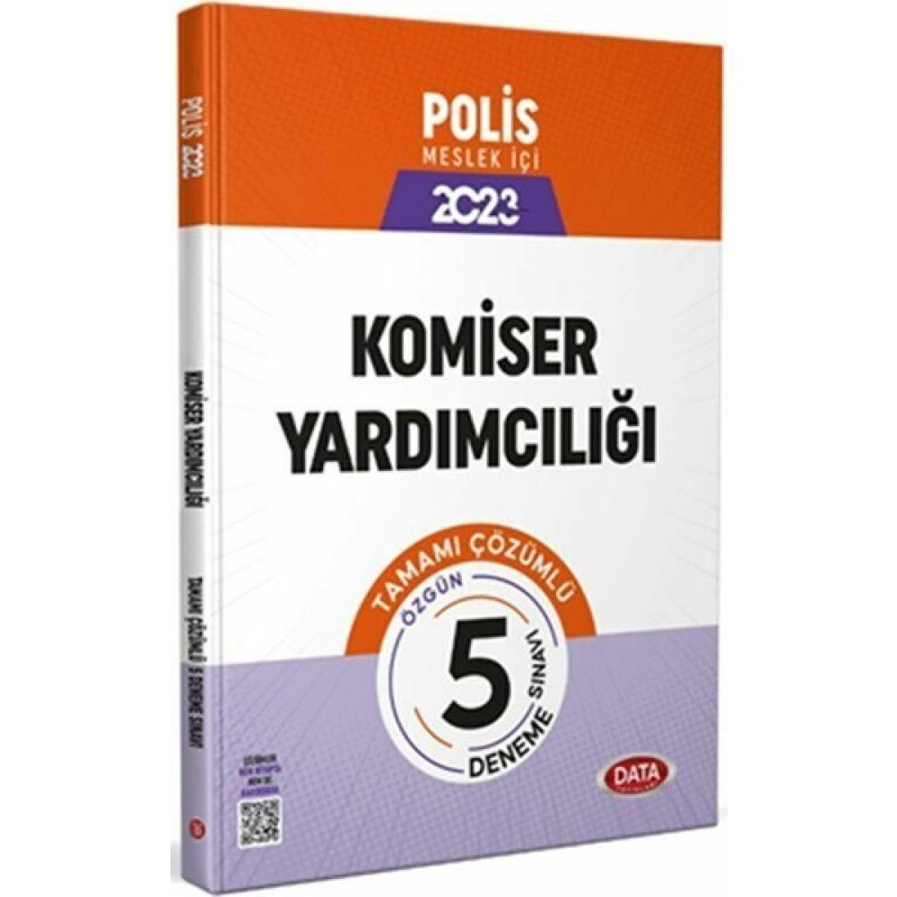 DATA 2023 Polis Meslek Içi Komiser Yardımcılığı 5 Deneme Data Yayınları Kaynak Kitapları Fiyatı