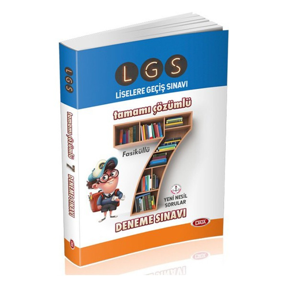 Data Yayınları 8. Sınıf LGS Tamamı Çözümlü 7 Deneme Sınavı Tüm Dersler Fiyatı