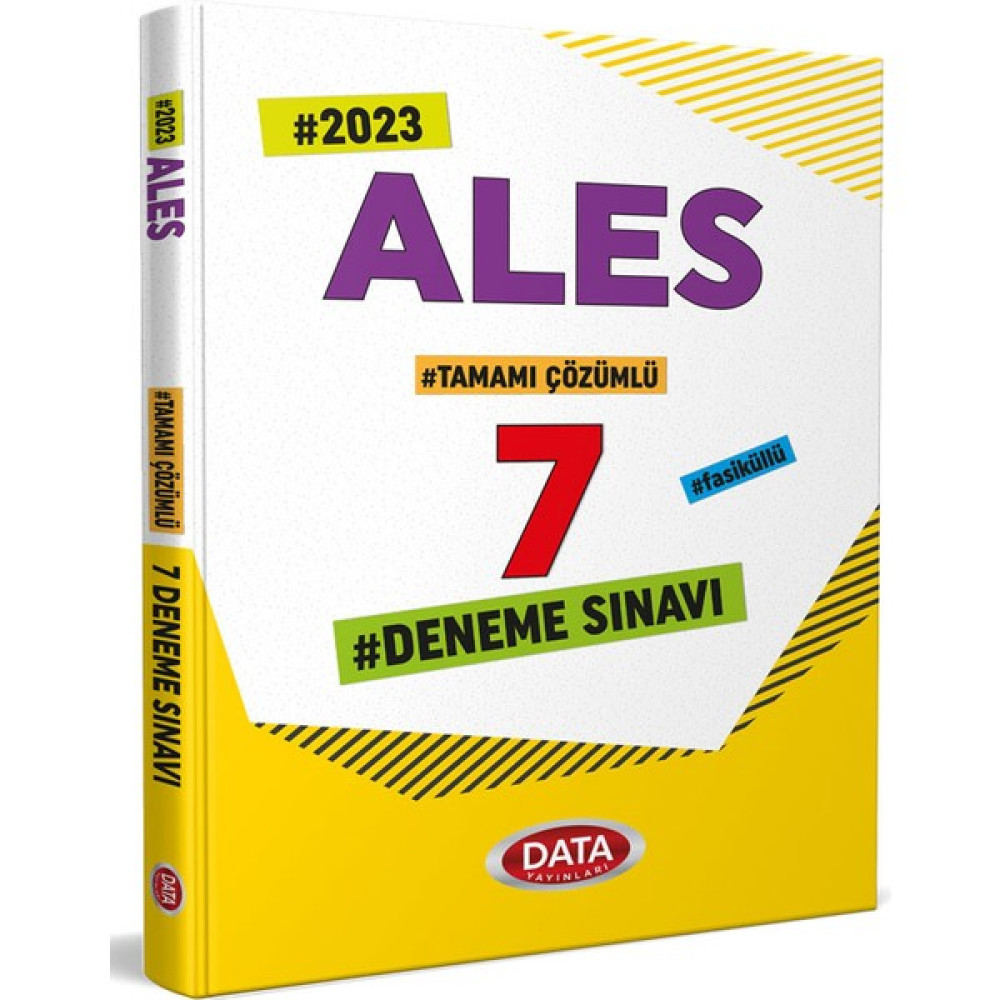 Data Yayınları Ales Tamamı Çözümlü 7 Deneme Sınavı ALES Fiyatı