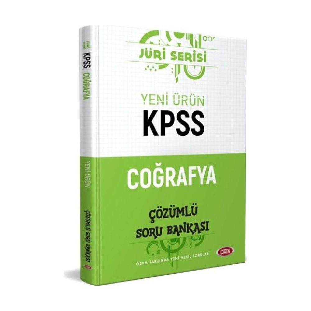 Data Yayınları KPSS Coğrafya Jüri Çözümlü Soru Bankası KPSS Fiyatı