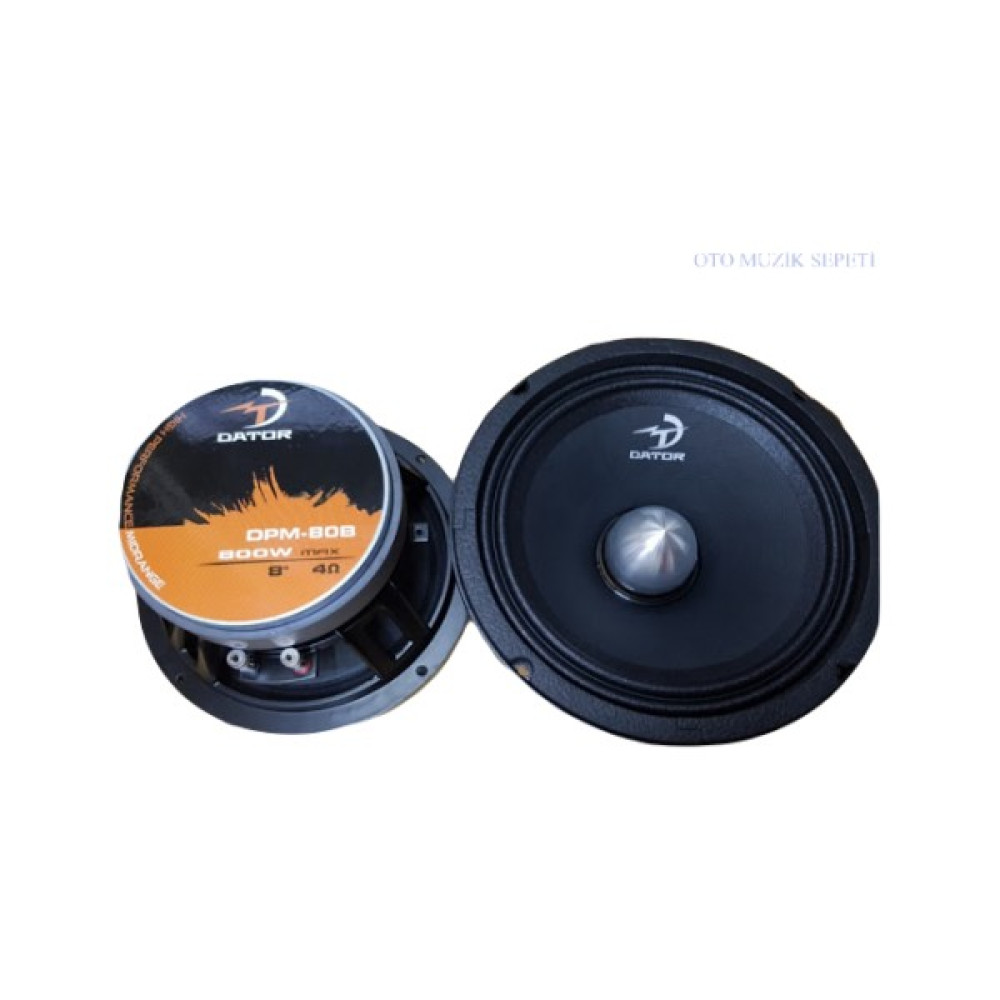 Dator DPM80 20 cm Midrange Hoparlör 200 Rms / Dpm-80 Oto Hoparlörleri & SubWoofer Fiyatı