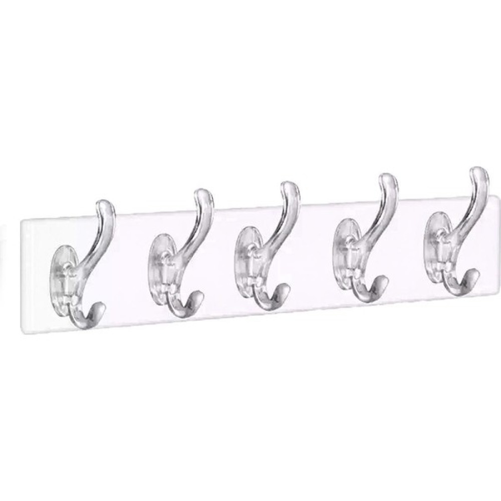 Davet 5'li 29*7 cm Şeffaf Güçlü Kendinden Yapışkanlı Kapı Duvar Askısı Eşya Saklama / Düzenleme Fiyatı