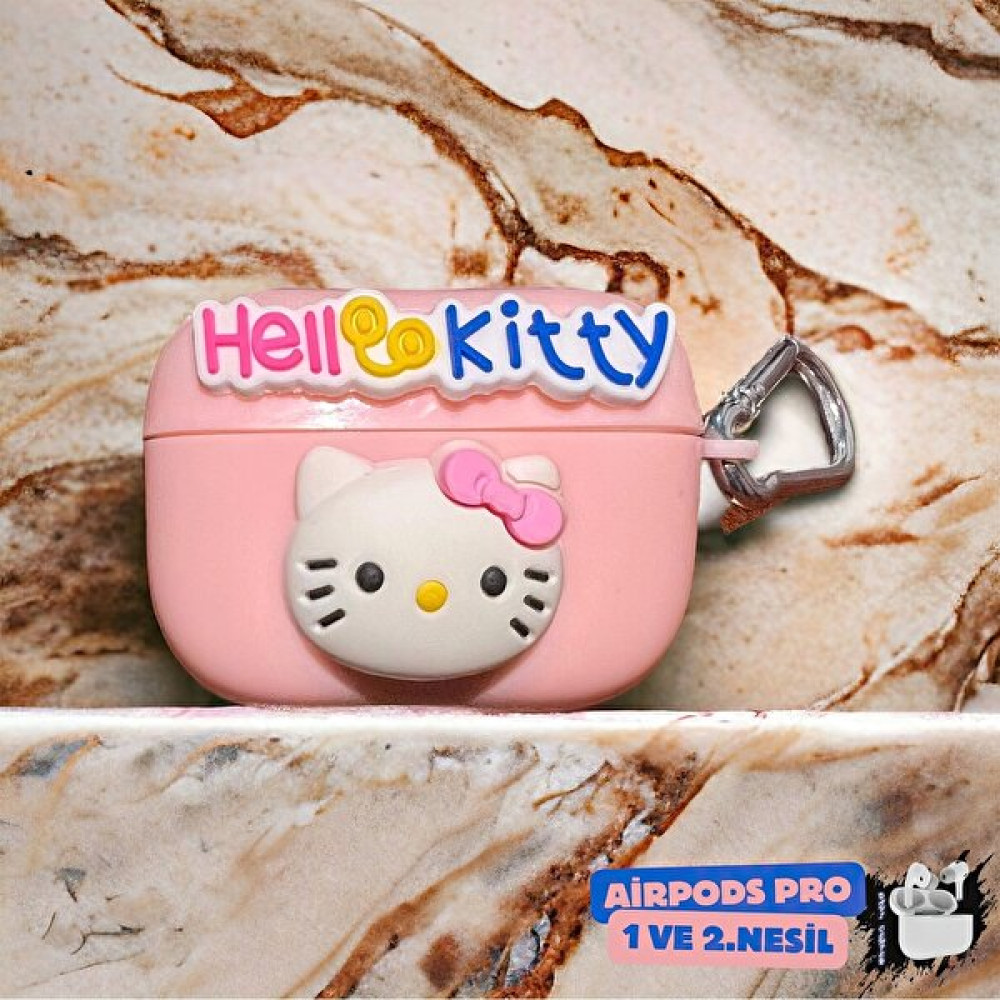 Davi Center AİRPODS Pro 1/2. Nesil Uyumlu Sevimli Hello Kitty Kılıf Cep Telefonu Aksesuarı Fiyatı
