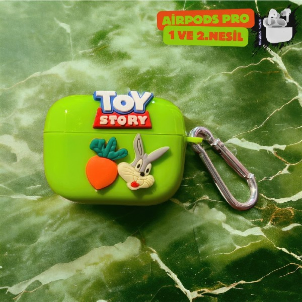 Davi Center AİRPODS Pro 1/2. Nesil Uyumlu Sevimli Tavşan Bugs Bunny Toy Story Kılıf Cep Telefonu Aksesuarı Fiyatı