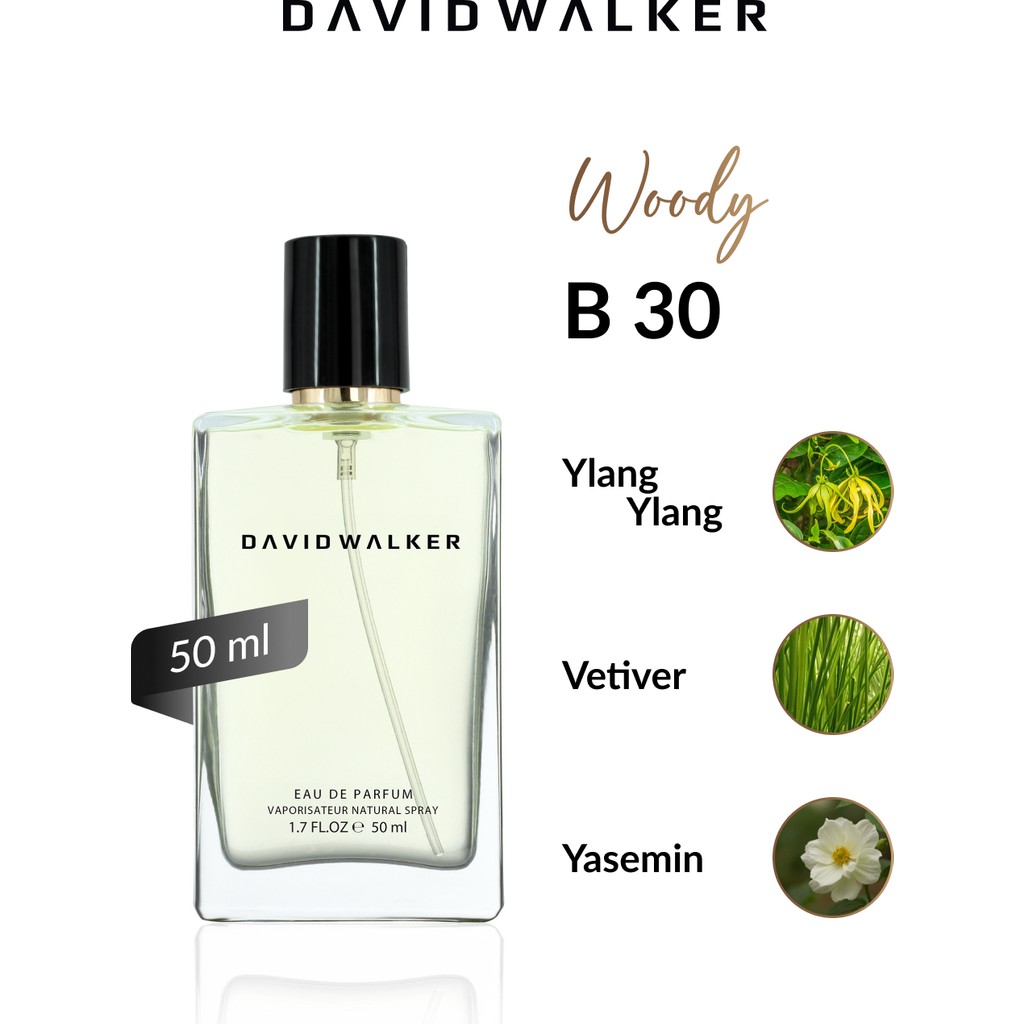 David Walker B30 Rakell 50 ml Kadın Parfüm | Woody Parfümler Fiyatı