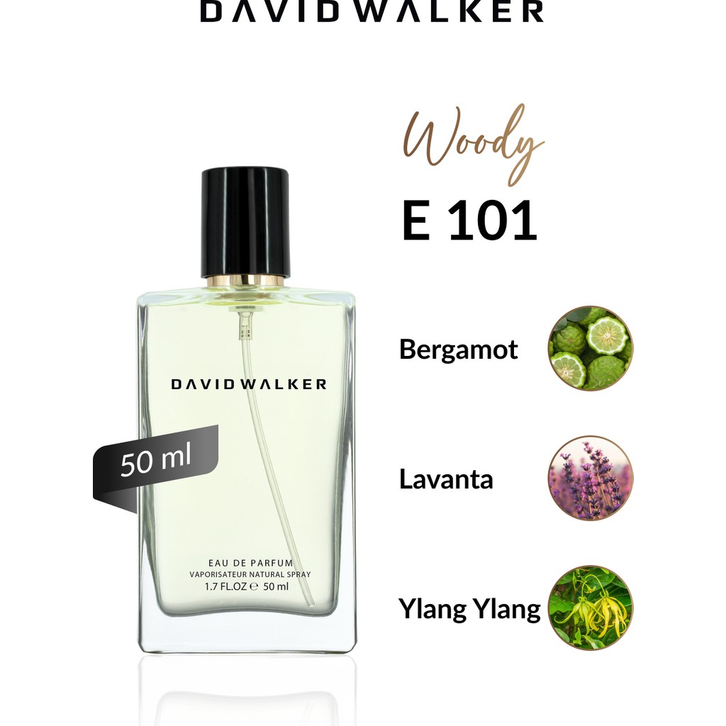 David Walker E101 Dominnon 50 ml Erkek Parfümü | Woody Parfümler Fiyatı
