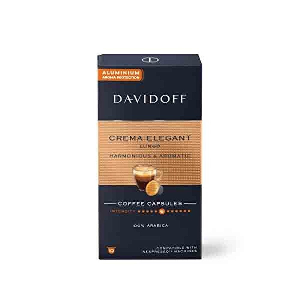 Davidoff Crema Elegant Lungo Kapsül Kahve 55 Gr Kahve Fiyatı