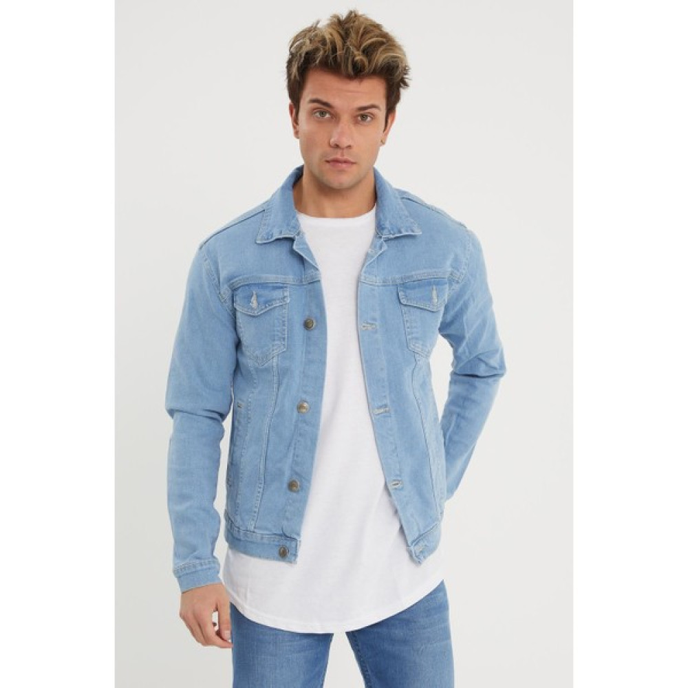 Dawrazz Erkek Kot Ceket Slim Fit Erkek Ceket Fiyatı