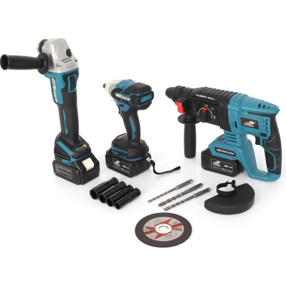 Dawreek 3 Lü SET36 V Şarzli Spral Şarjlı Hi̇lti̇ Büjon Sökme Kırıcı Deliciler & Kırıcılar Fiyatı