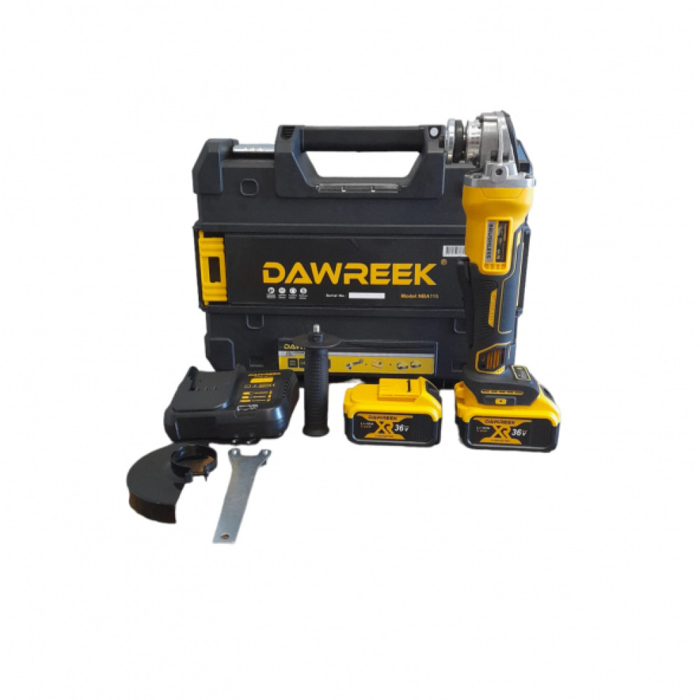 Dawreek 36 V 125 Mm Sarı Sarjlı Spral Taşlama Makinesi Fiyatı