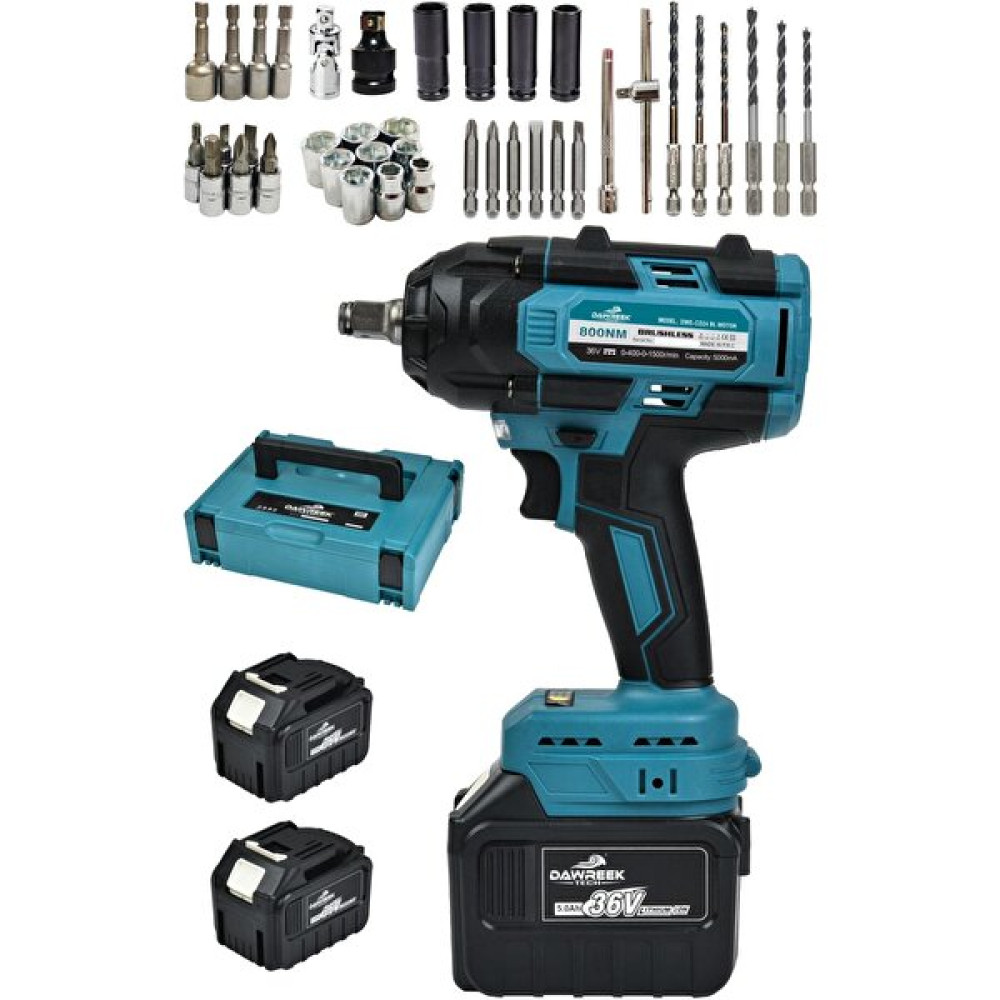 Dawreek DAWREEK36V Mk 800NM Somun Sıkma Makinesi Somun Sıkma Makinesi Fiyatı