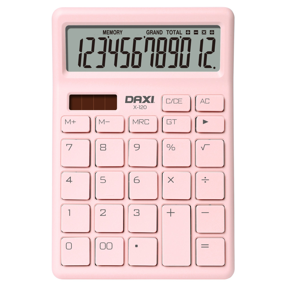 Daxi ASTEL PEMBE 12 HANELİ HESAP MAKİNESİ Hesap Makinesi Fiyatı