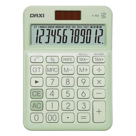 DAXI X-100 HESAP MAKİNESİ YEŞİL Hesap Makinesi Fiyatı