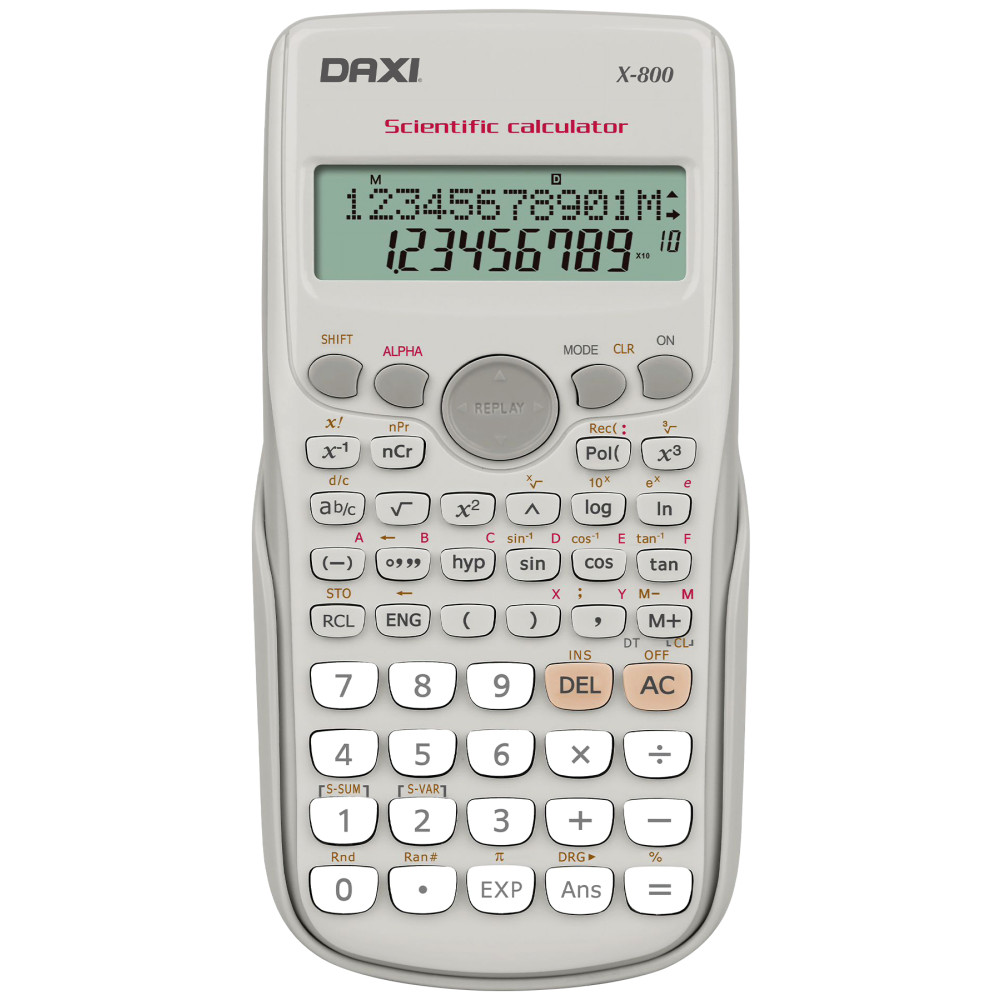 Daxi X-800 Gri Bilimsel Hesap Makinesi 240 Fonksiyon Hesap Makinesi Fiyatı