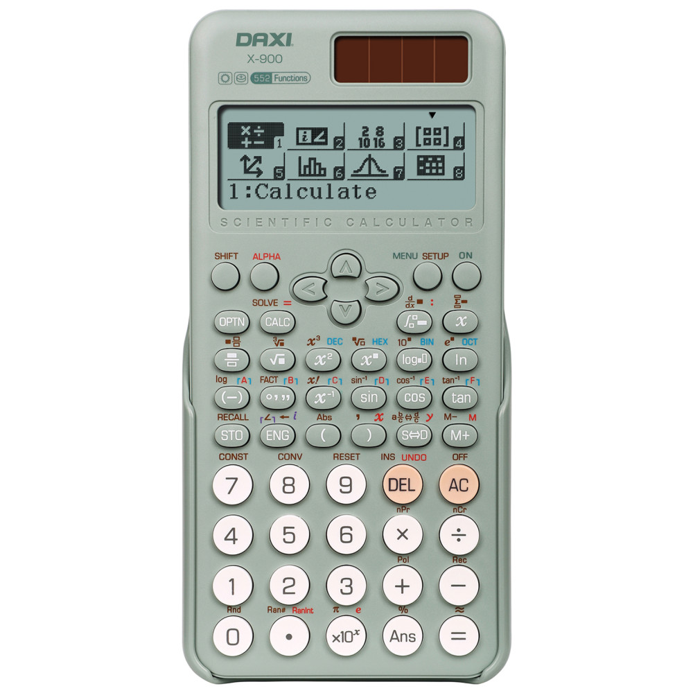 Daxi X-900 SOFT YEŞİL 552 FONKSİYONLU BİLİMSEL HESAP MAKİNESİ Hesap Makinesi Fiyatı